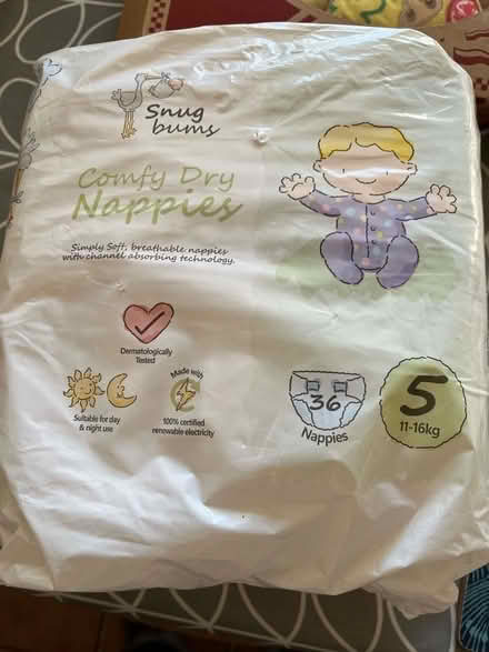 Photo of free Nappies. (Chargrove GL53) #1