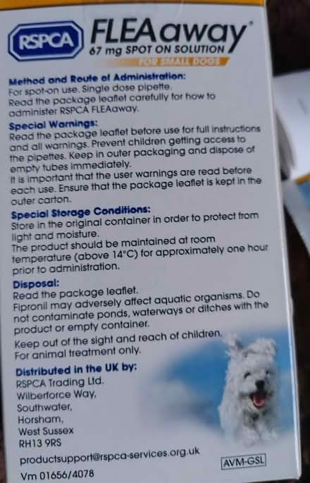 Photo of free Flea treatment for dogs (Ingol PR2) #2