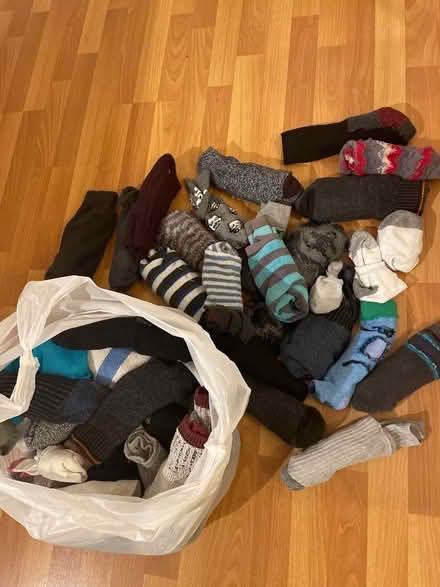 Photo of free Huge bag full of men’s socks! (Abbeyhill EH7) #1