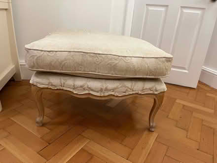 Photo of free Single large footstool seat (NW11) #1