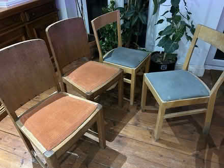 Photo of free Assorted wooden chairs (CR7) #1