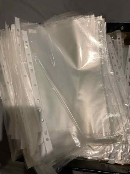 Photo of free Plastic file pockets (City Centre NR3) #1