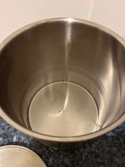 Photo of free Stainless steel bread bin (Lewes Nevill area) #2