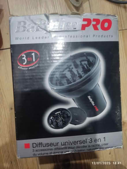 Photo of free Diffuser Babyliss Pro 3in 1 (Surbiton KT6) #1