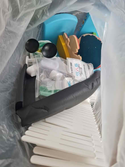 Photo of free Book ends, toys and cupboard safety clips (South Norwood SE25) #1