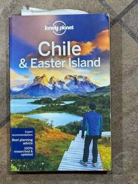 Photo of free Lonely Planet book of Chile (Mimbridge GU24) #1