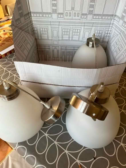 Photo of free Pendant light fittings (Chargrove GL53) #1