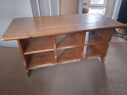 Photo of free Ikea Leksvik solid large pine coffee table (Rose Hill OX4) #1