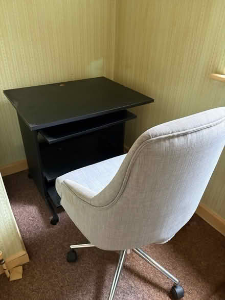 Photo of free Computer desk and chair (Locks Heath) #1