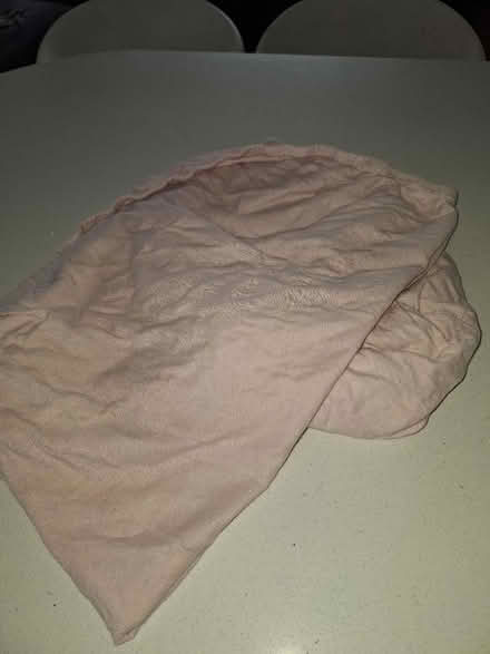 Photo of free Pink cot sheet. (Malvern Link WR14) #1