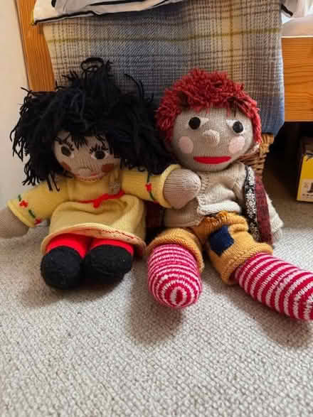 Photo of free Knitted Rosie & Jim dolls (Lenton NG7) #1