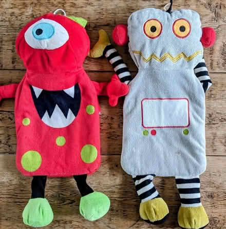 Photo of free 2 x hot water bottles - small/kids (Dean Court OX2) #1
