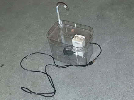 Photo of free Cat water fountain - USB powered (repost due to time waster) (Manor Park S2) #1