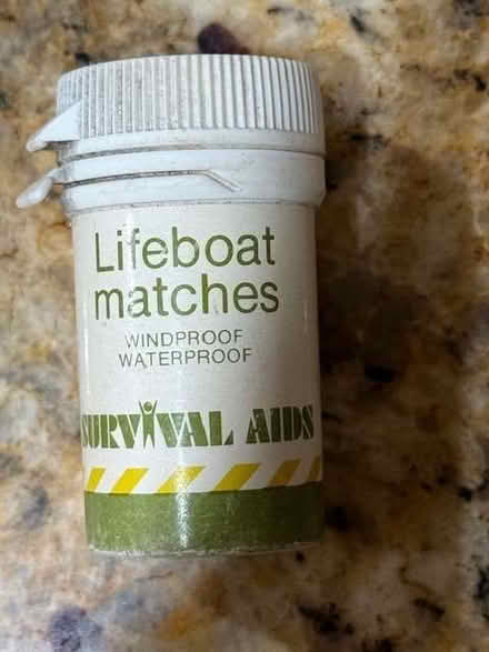 Photo of free Lifeboat matches - windproof and waterproof (Mimbridge GU24) #1