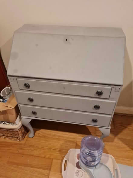 Photo of free Grey bureau / desk (Banstead, SM7) #1
