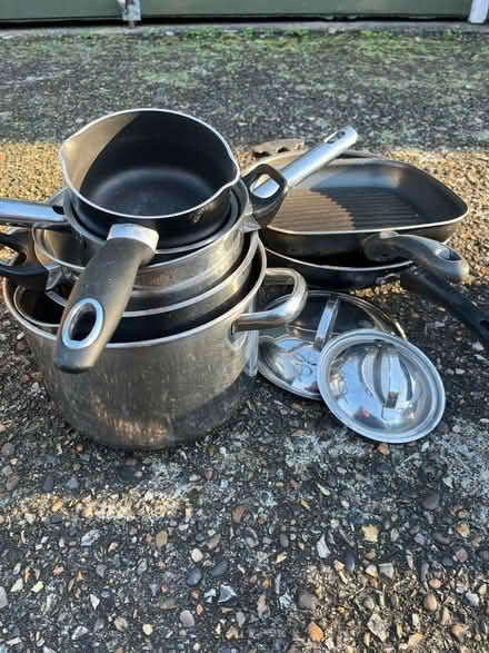 Photo of free Saucepans, wok, griddle pan (Beckenham BR3) #1