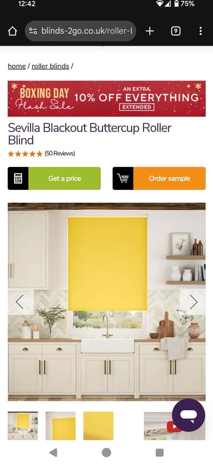 Photo of free Brand new roller blind (Welwyn AL6) #1