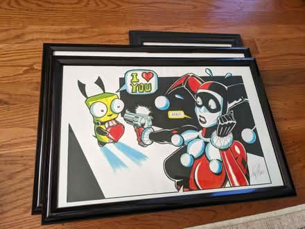 Photo of free 3x black photo frames (South Palm Park, Redwood City) #1