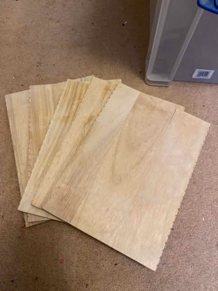 Photo of free 5 x wood boards/placemats (Bedminster Down BS13) #2