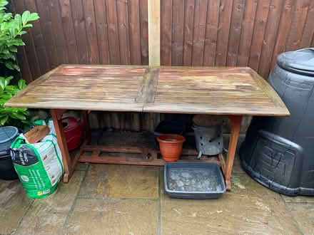 Photo of free Wooden Garden Table (B31 4QH) #1
