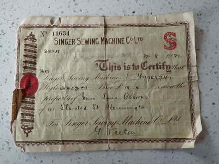 Photo of free Singer sewing machine attachments (Newport Pagnell MK16) #3