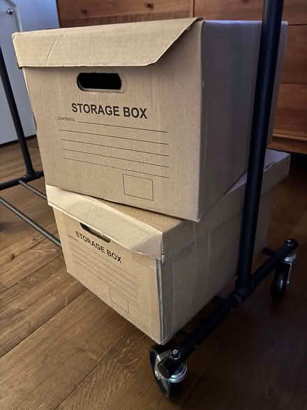 Photo of free 6 moving boxes (Barnes SW13) #1