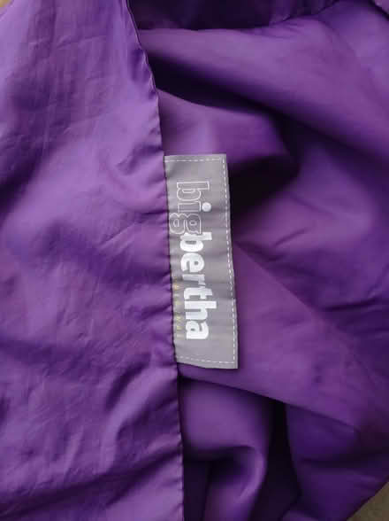Photo of free Large purple beanbag (Chippenham) #2