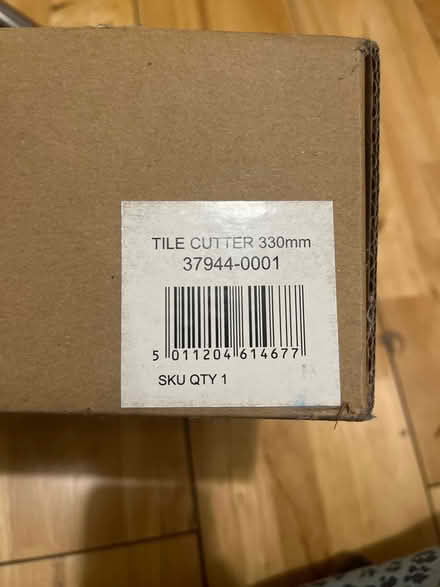 Photo of free Tile cutter (SE8 Deptford) #2