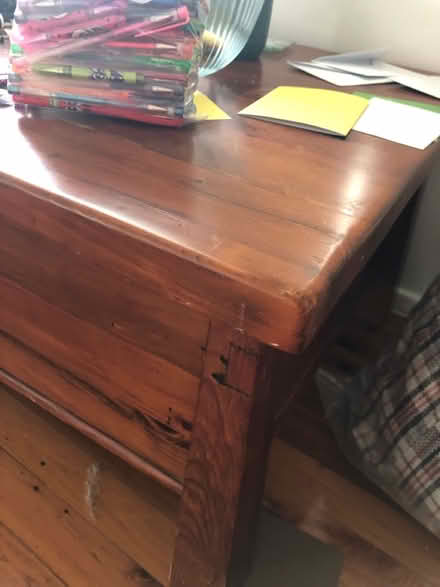 Photo of free Coffee table, drawer (Bradbury) #1