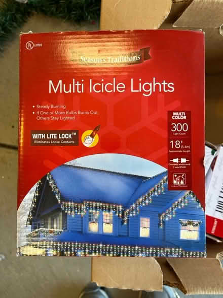 Photo of free Christmas lights- icicle type (East petaluma) #1