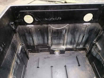Photo of free Black crate with round holes in (Kendal LA9) #4