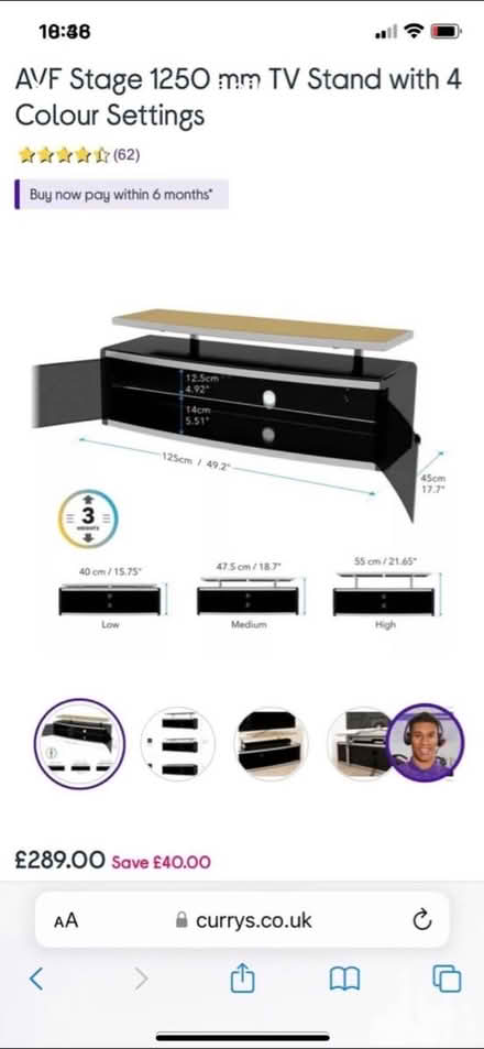 Photo of free Tv unit (Hadlow) #3
