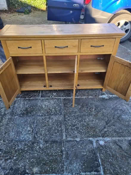 Photo of free Oak sideboard (Hartley Da3) #3