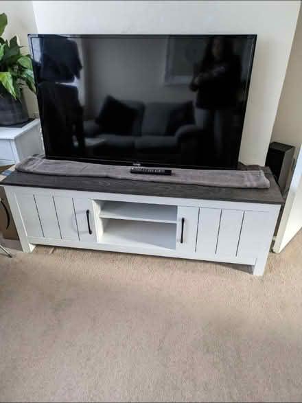 Photo of free White and Grey TV Cabinet (Hemel Hempstead) #1