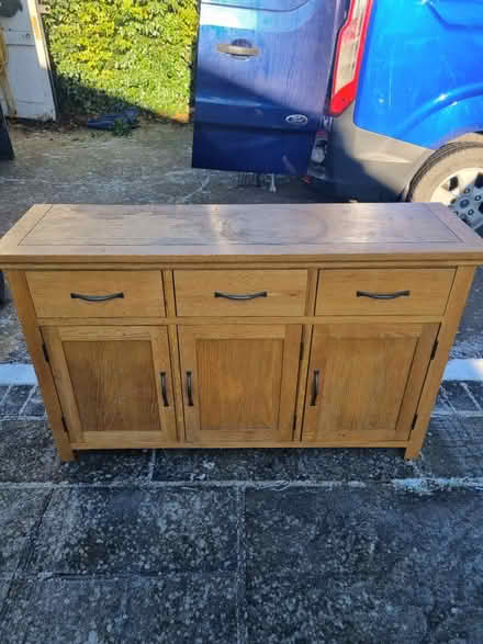 Photo of free Oak sideboard (Hartley Da3) #1
