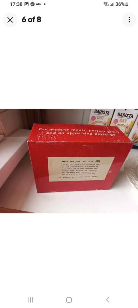 Photo of free Vintage OXO cube tin (Great Baddow CM2) #1