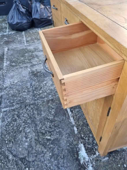 Photo of free Oak sideboard (Hartley Da3) #2