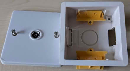 Photo of free TV/Coax Wall faceplate (Allestree DE22) #1