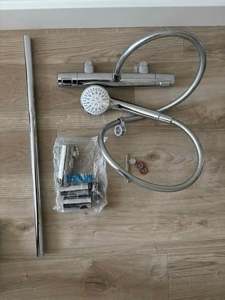 Photo of free Shower, mixer, and shower rod (Tufnell Park N7) #1