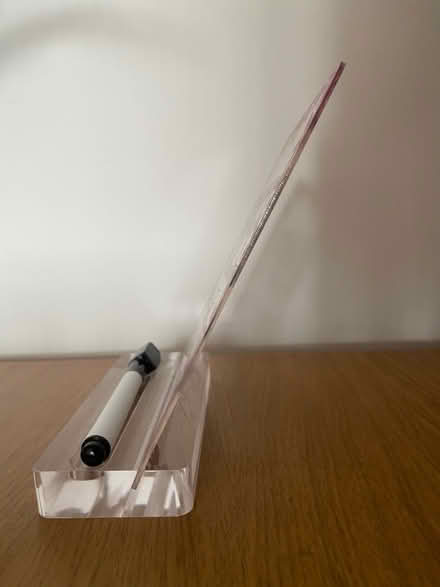 Photo of free Small wipe clean memo stand (New Cross, SE14) #2