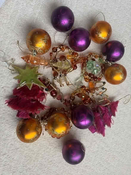 Photo of free Assorted christmas tree ornaments (Sundon Park LU3) #1