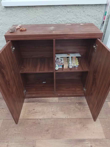 Photo of free Small veneer cabinet (West Hallam DE7) #2