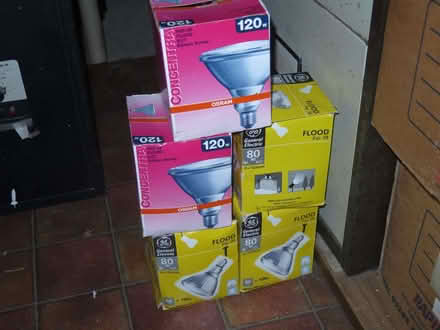 Photo of free 5 x PAR 38 Lamps (Kings Stanley GL10) #1