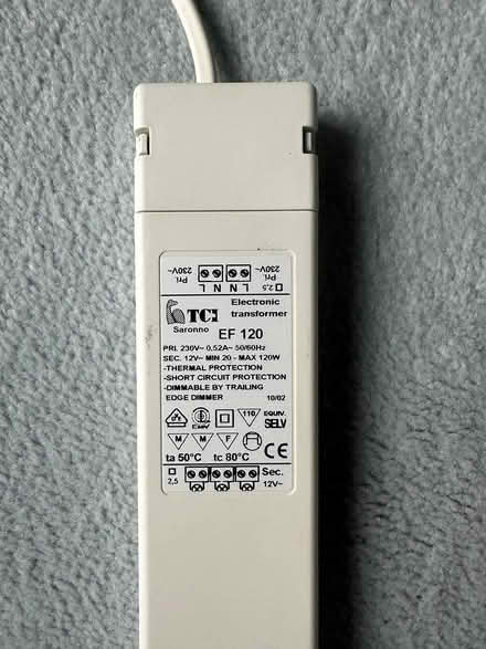 Photo of free 2 * 240v - 12v transformers (Grayshott) #2