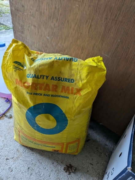 Photo of free Bag of cement, unopened (Woodley RG5) #1
