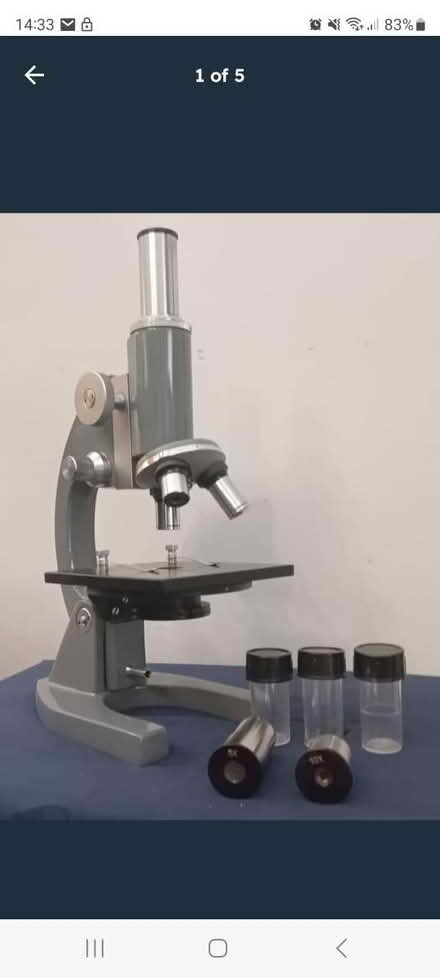 Photo of free Compound microscope (Horsforth LS18) #2
