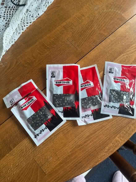Photo of free 4 x 6 inch chain saw chains (Catford) #1