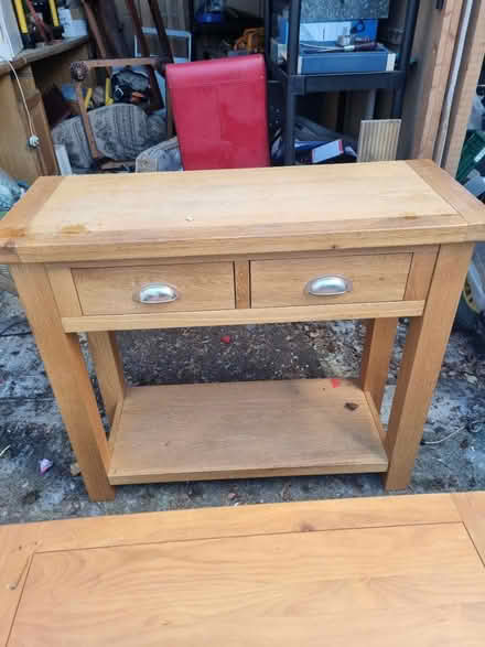 Photo of free Oak console table (Hartley Da3) #1