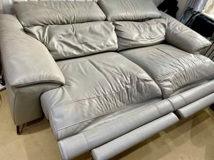 Photo of free Leather sofa recliner 3 seater (Basildon, Essex) #1