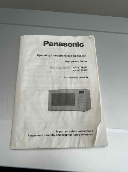 Photo of free Panasonic Microwave (Gamston NG2) #4